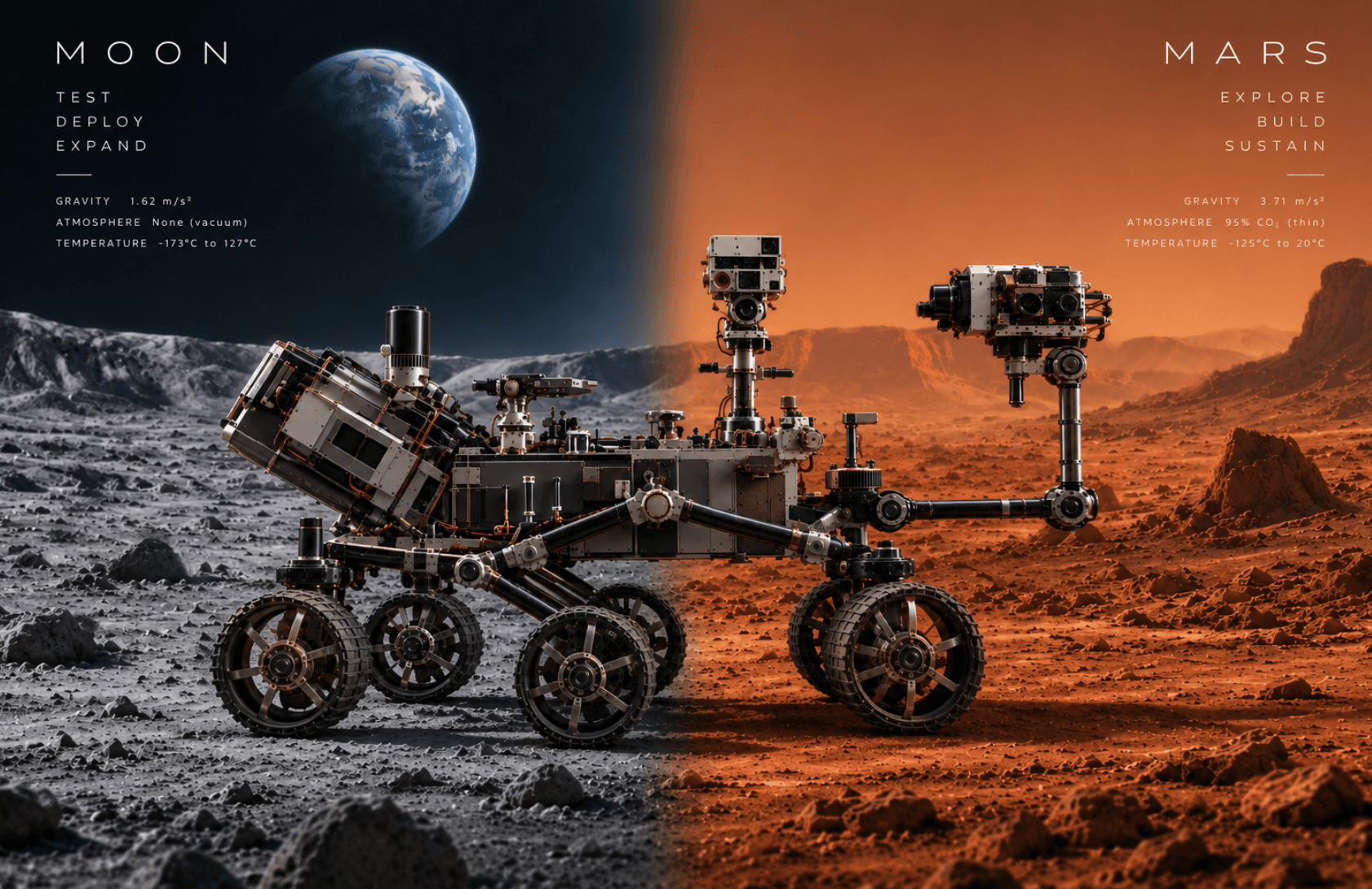 WASPID MOMAR Rover Prototype - Built by WASPID